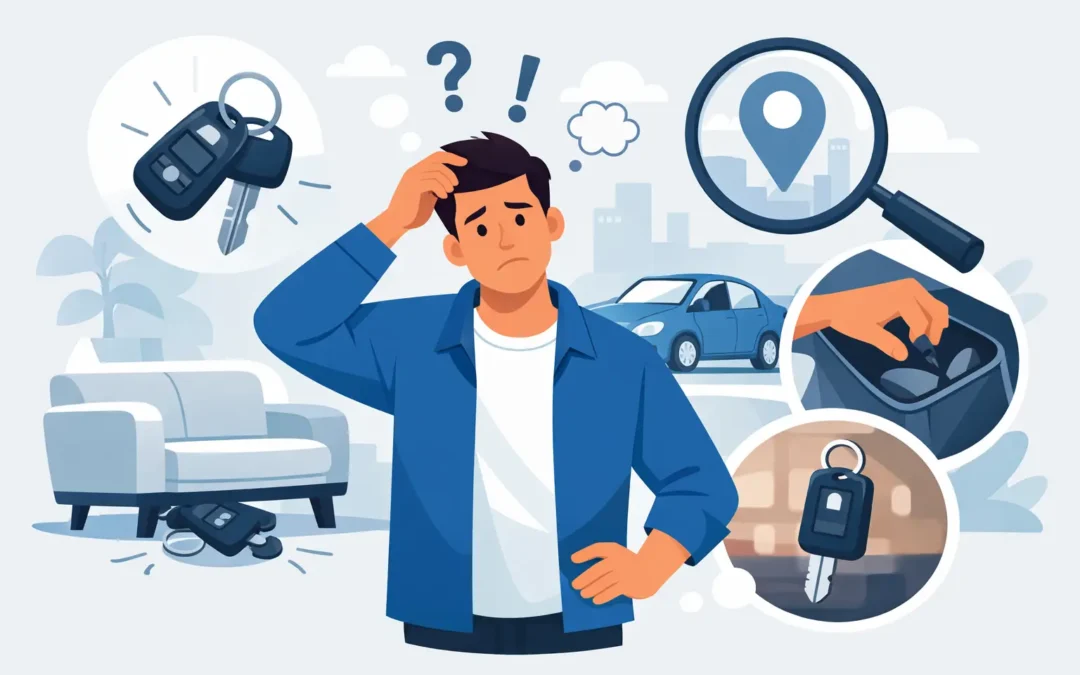 7 errores comunes al perder llaves del coche