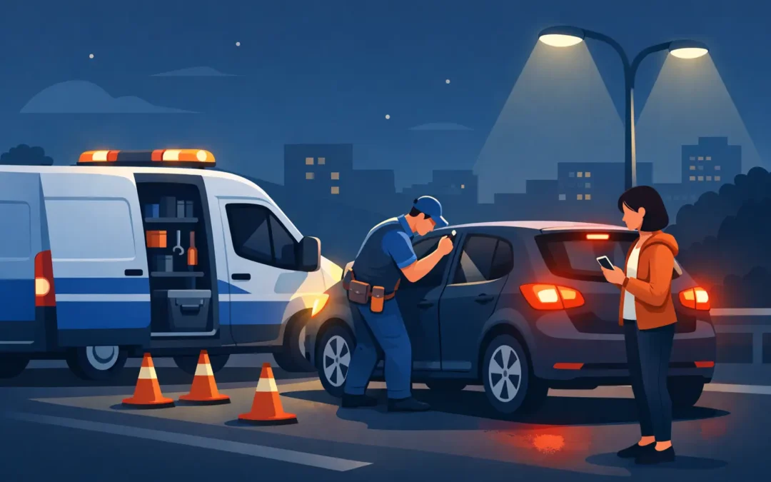 Cerrajero de carros 24 horas: qué esperar