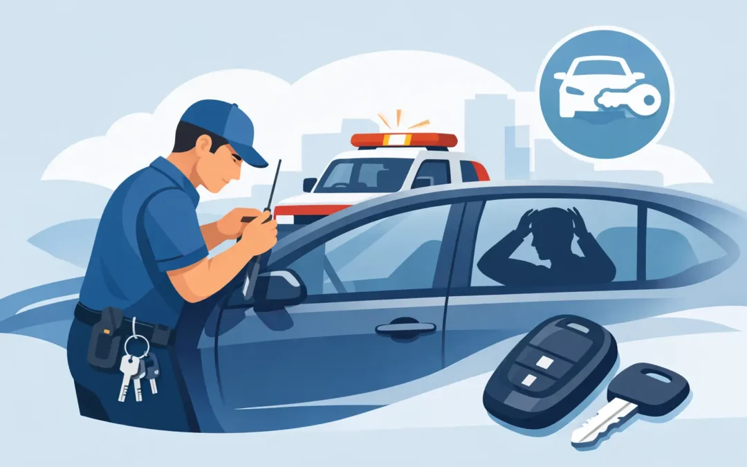 Cerrajero para carro bloqueado: ayuda rápida