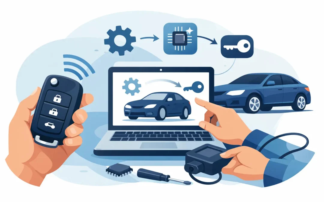 Cómo reprogramar llave inteligente sin errores