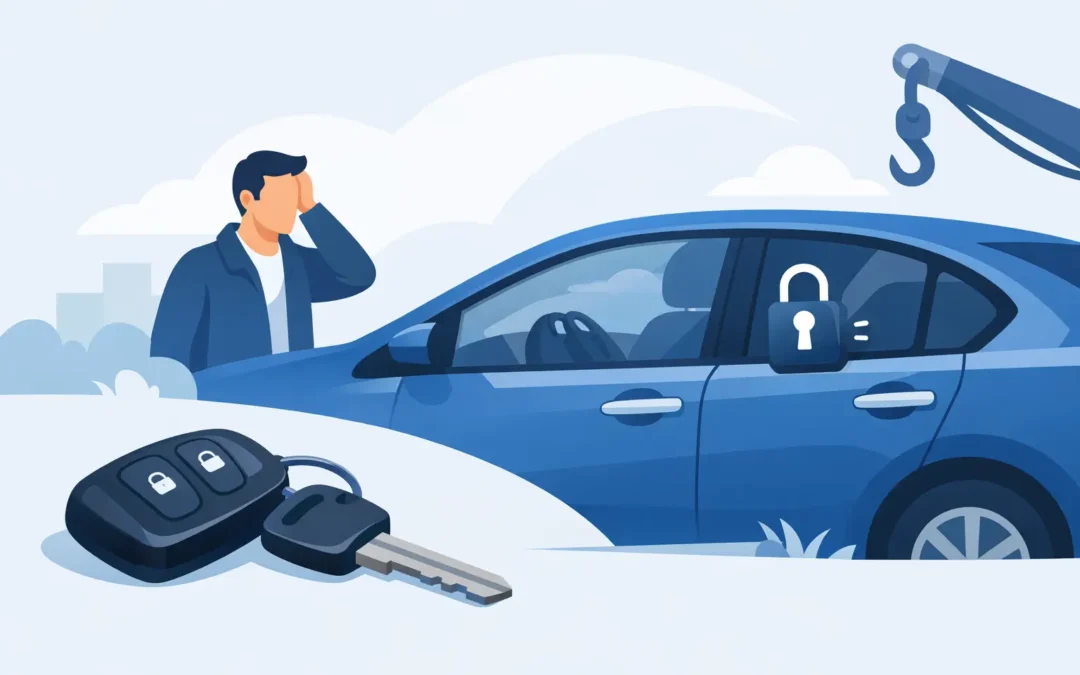Qué hacer si cerré carro y dejé las llaves dentro