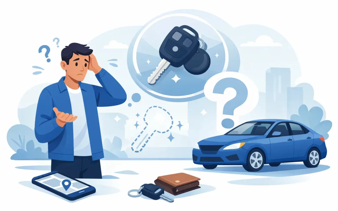 Qué hacer si perdí la llave del carro