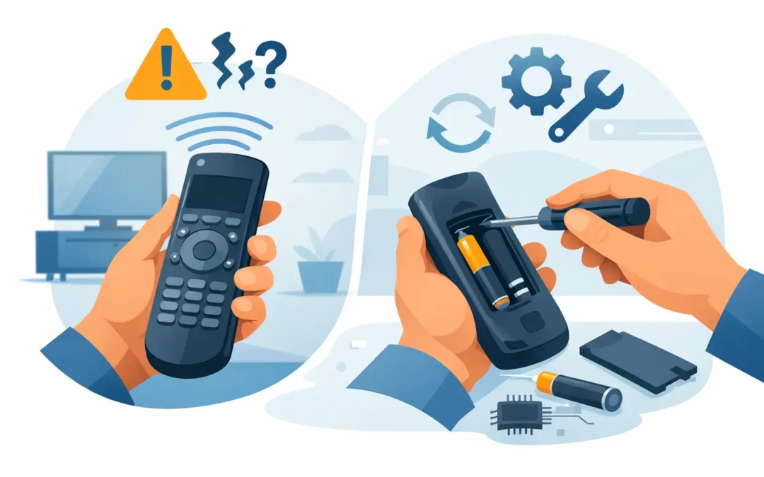 Cómo resolver un control remoto desprogramado
