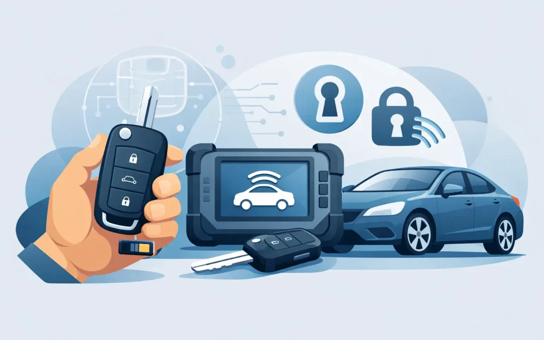 Guía de llaves codificadas automotrices