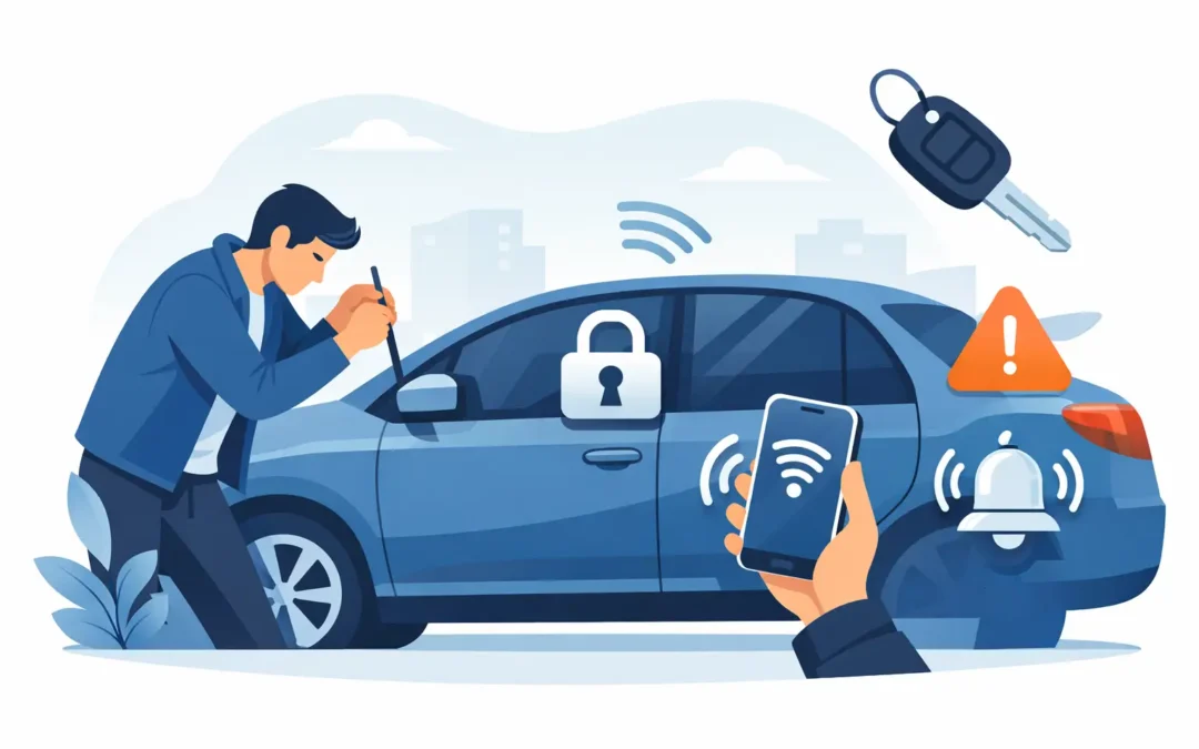 Cómo solucionar carro cerrado automáticamente
