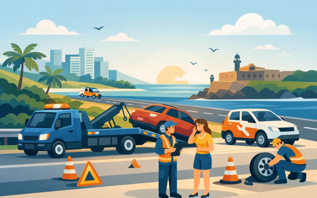 Guía de asistencia vehicular inmediata en Puerto Rico
