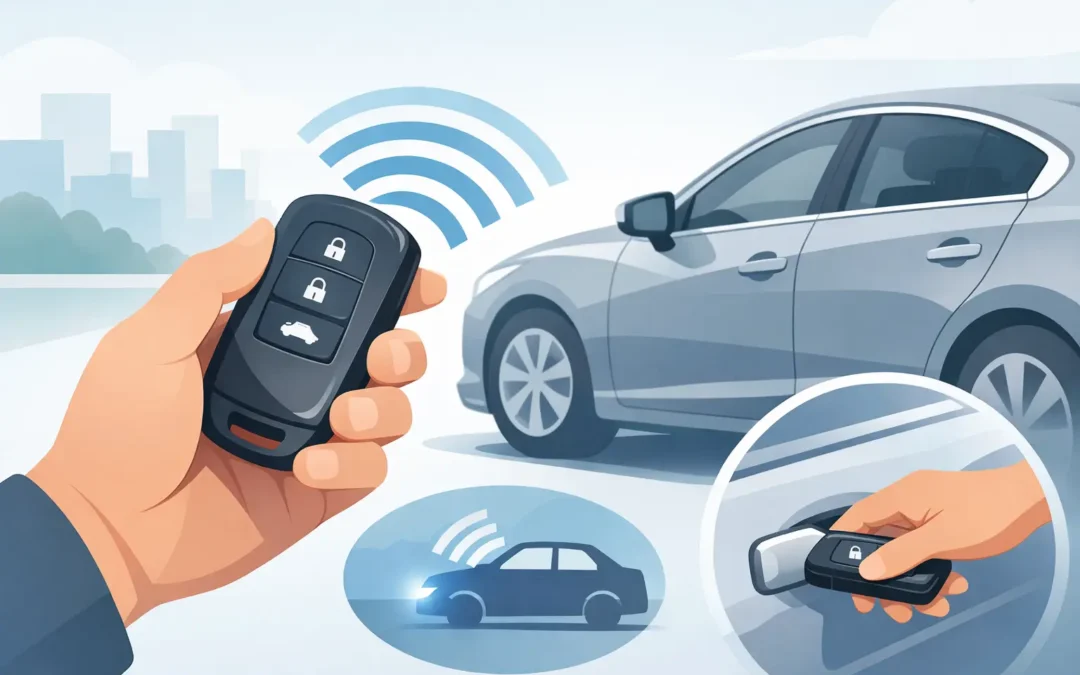 Guía para llave de proximidad del coche