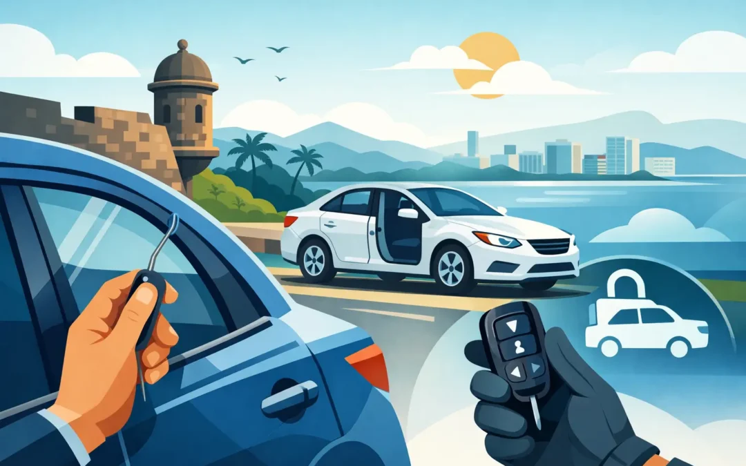 Guía de apertura vehicular segura en Puerto Rico