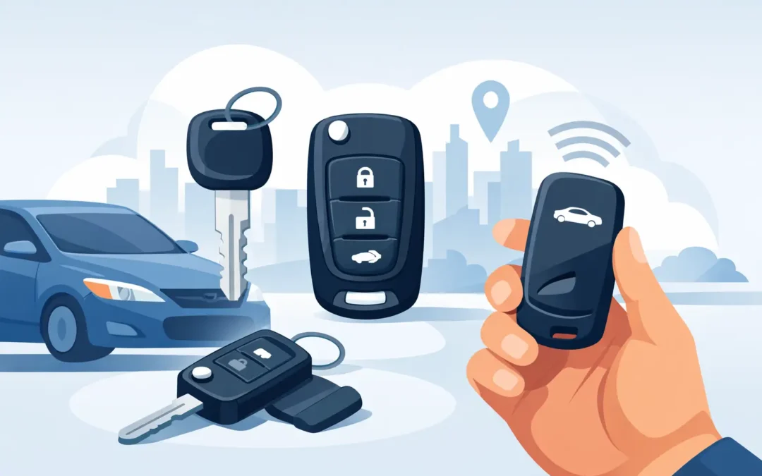 Mejores opciones de llave secundaria para tu coche