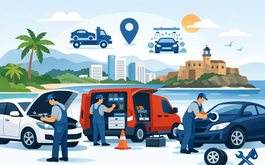 Mejores servicios móviles para autos en Puerto Rico
